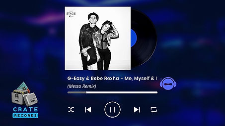 G-Eazy & Bebe Rexha - Me, Myself & I (Mesto Remix)